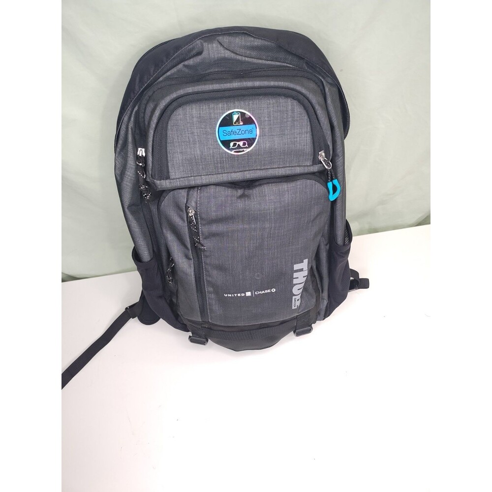 Thule Stravan Commuter 16” Laptop Backpack Sleeve Multi Pocket Gray Black